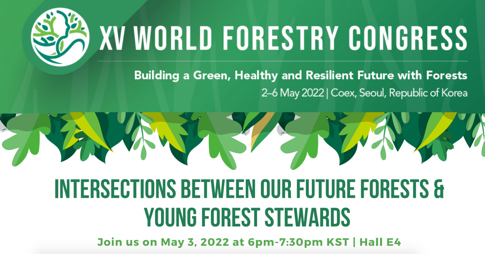 A conversation exploring the intersection between our future forests and young forest stewards event
